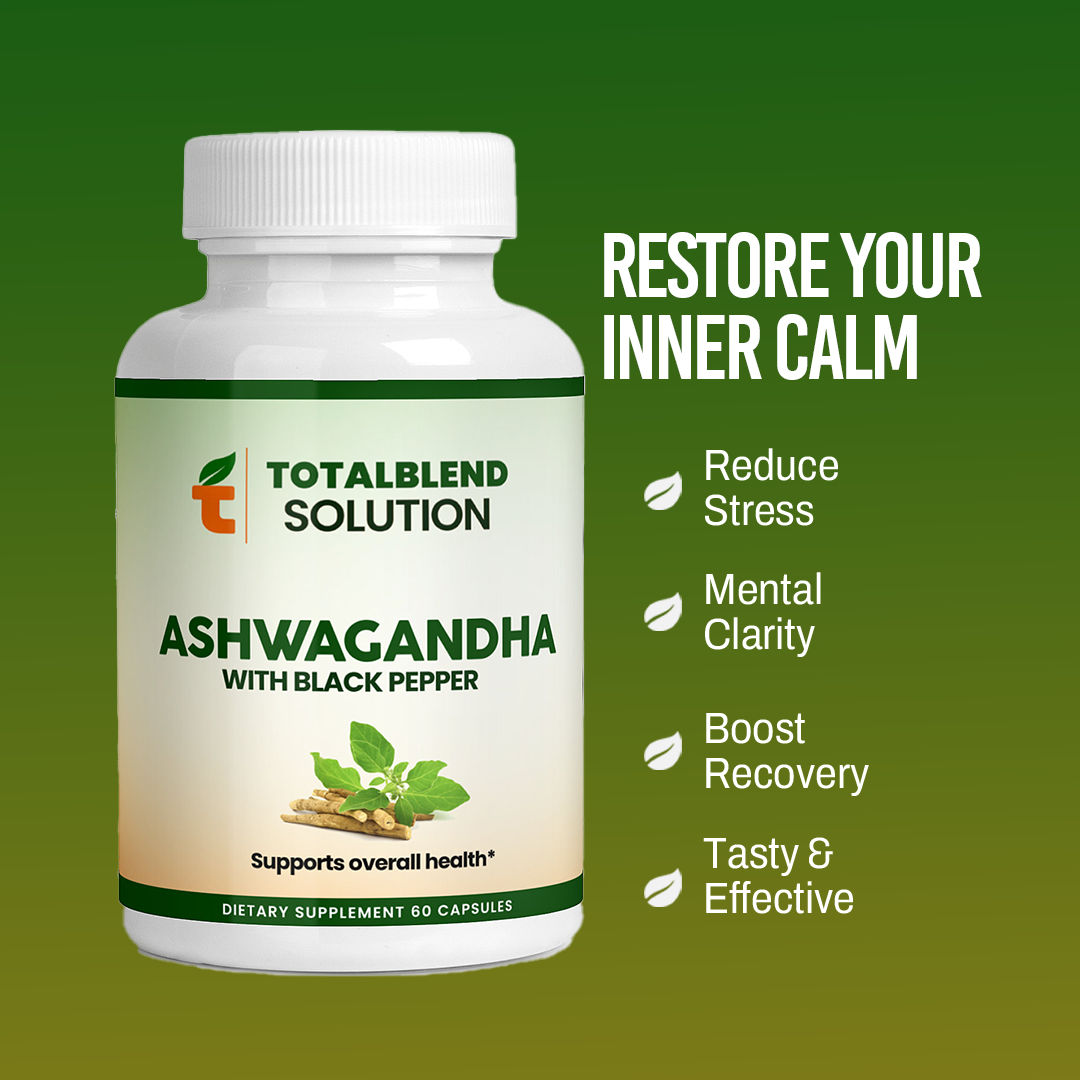 Organic Ashwagandha with black pepper